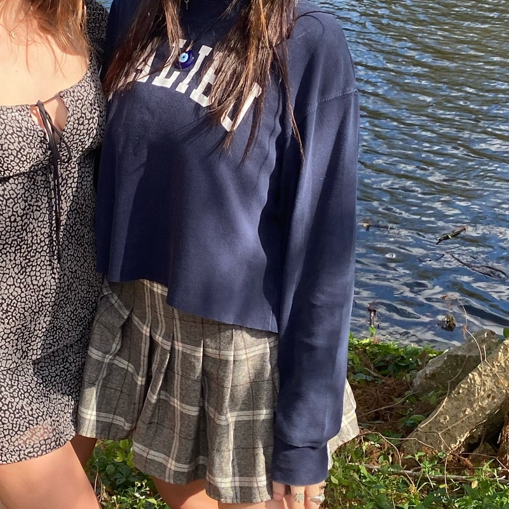 MALIBU cropped long sleeve
